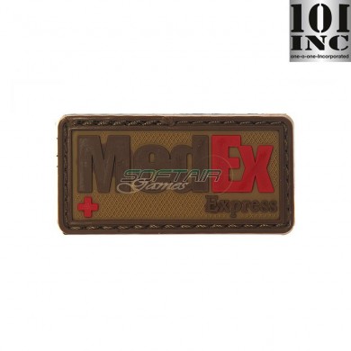 Patch 3d Pvc Medex Express Brown 101 Inc (inc-444150-3711)