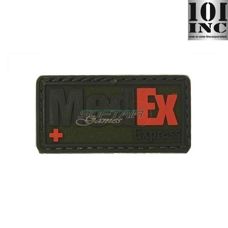 Patch 3d Pvc Medex Express Green 101 Inc (inc-444150-3714)