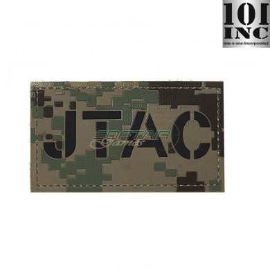 Patch 3d Pvc Jtac Digital Woodland 101 Inc (inc-444180-4071)