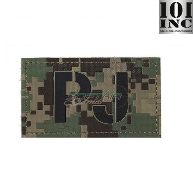 Patch 3d Pvc Pj Digital Woodland 101 Inc (inc-444180-4074)