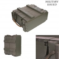 Wooden Army Box Green 44x35x20cm Military Issued (mi-ce-gr) Wooden Army Box Green 44x35x20cm Military Issued (mi-ce-gr)