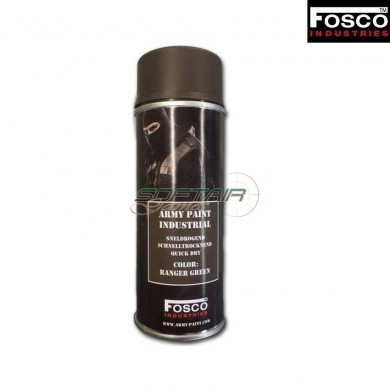 Spray Army Paint Ranger Green Fosco Industries (fo-469312-rg)