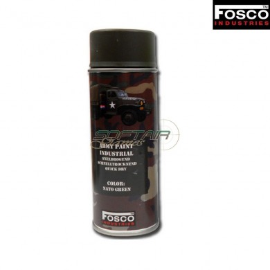 Vernice Spray Nato Green Fosco Industries (fo-469312-ng)