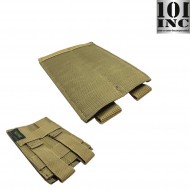 Tasca Caricatori Pistola Doppia Elastica Coyote 101 Inc (inc-359945-ct)