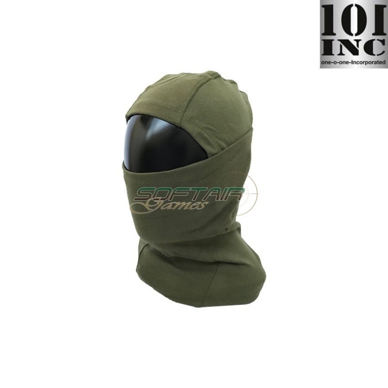 Cotton Balaclava Ninja 1 Hole Olive Drab 101 Inc (inc-214277-od)