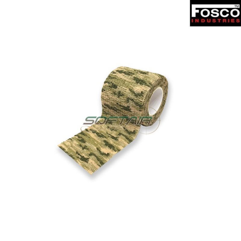 Nastro Elastico Multicamo Fosco Industries (fo-469351-mc)