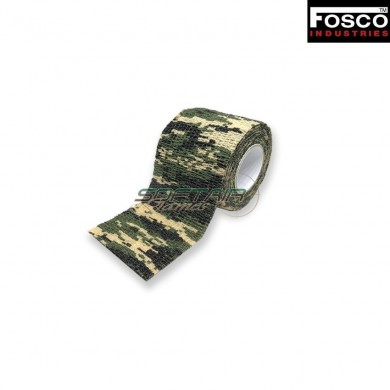 Elastic Tape Digital Camo Fosco Industries (fo-469351-dc)