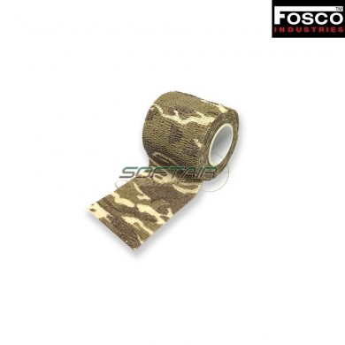 Elastic Tape Desert Camo Fosco Industries (fo-469351-de)