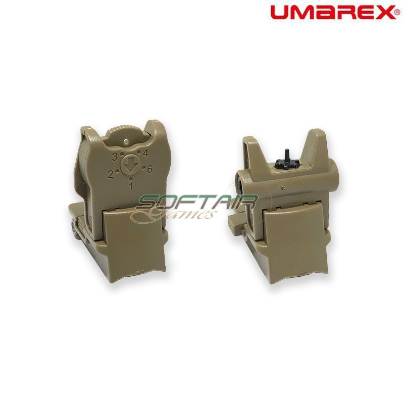 Set Tacche Di Mira Dark Earth Arx160 Umarex (um-arx160-7-de)