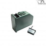 Caricatore Elettrico 2400bb Per Mitragliatrice M249 Classic Army (ca-016092) Caricatore Elettrico 2400bb Per Mitragliatrice M249 Classic Army (ca-016092)
