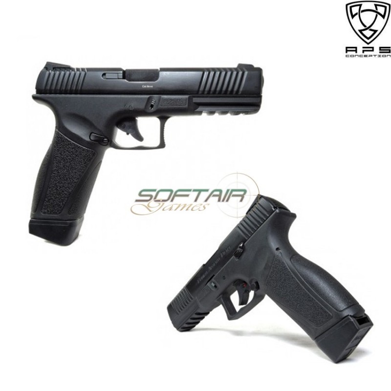Co2 Pistol Acap Z1 Combat Adaptive Black Aps (aps-acap-z1-bk) Co2 Pistol Acap Z1 Combat Adaptive Black Aps (aps-acap-z1-bk)