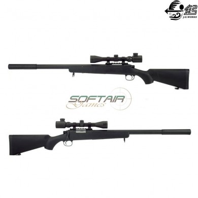 Spring Rifle Full Set Vsr Bar10 G-spec Black Jing Gong (jg-004395)