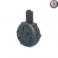 Hi-cap Drum Magazine 1500bb Black For Arp9 G&g (gg-08164-bk) Hi-cap Drum Magazine 1500bb Black For Arp9 G&g (gg-08164-bk)