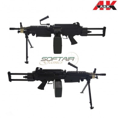 Mitragliatrice Elettrica New Gen. M249 Para Black A&k (aek-000253)