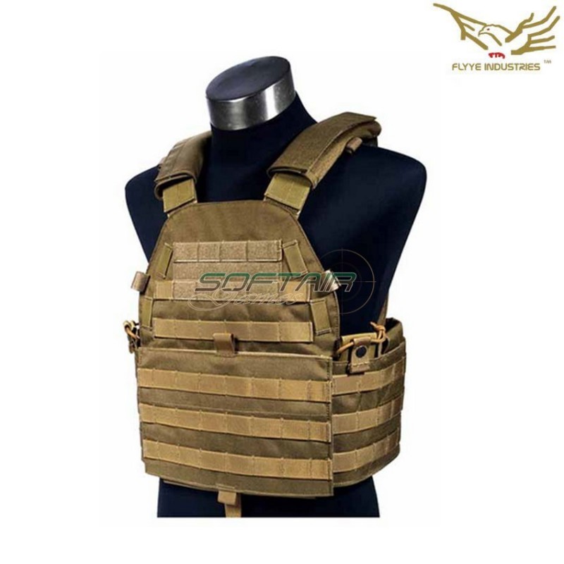 Lt6094 Plate Carrier Coyote Brown New Version Flyye Industries (fy-vt-m025-cb)
