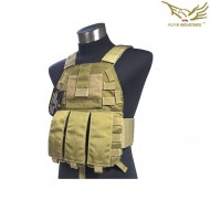 Vest 6094 Slick Carrier Khaki Flyye Industries (fy-vt-m023-kh)