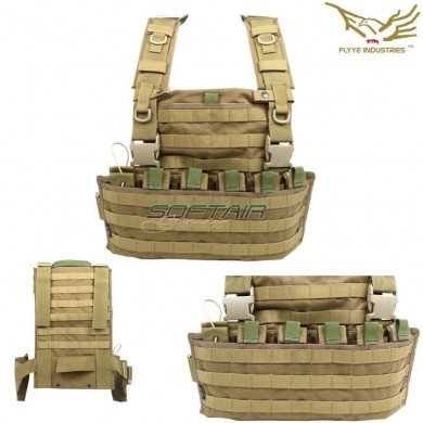 Chest Rig Wsh Molle Coyote Brown Flyye Industries (fy-vt-c003-cb)