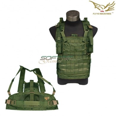 Rhodesian Rrv Tactical Vest Olive Drab Flyye Industries (fy-vt-c004-od)