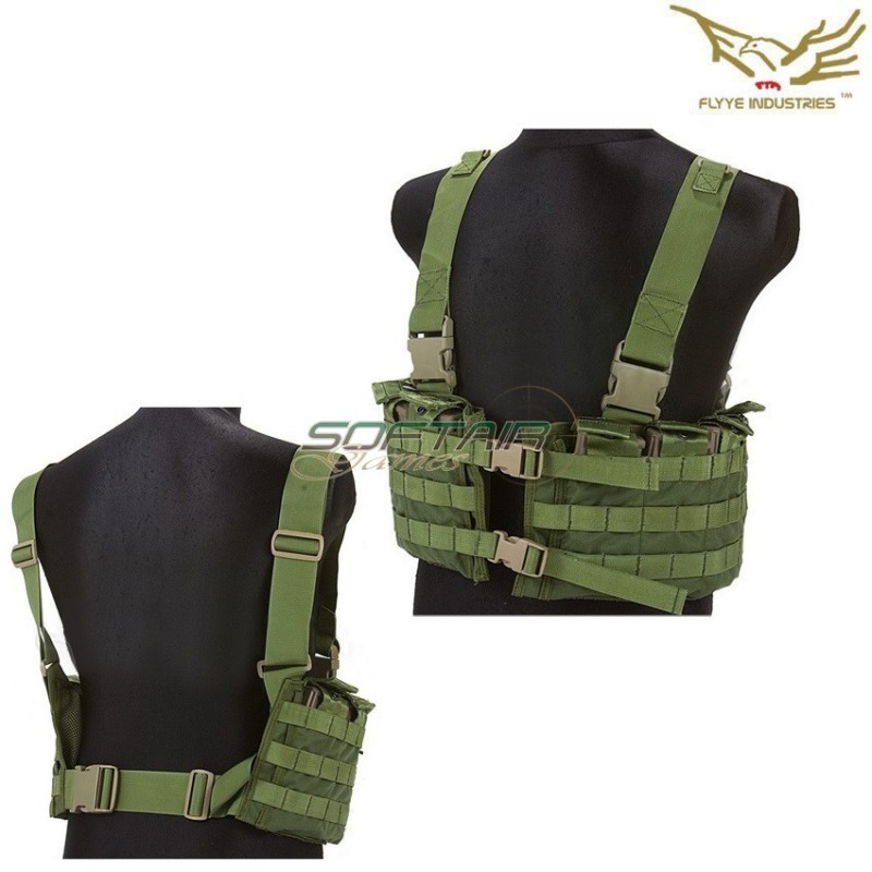 Chest Vest Hellcat Mk1 Olive Drab Flyye Industries (fy-vt-c009-od)