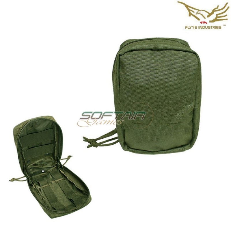 Tasca Utility Medical First Aid Kit Olive Drab Flyye Industries (fy-ph-c006-od)
