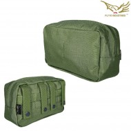 Horizontal Utiliy Accessories Pouch Olive Drab Flyye Industries (fy-ph-c007-od)