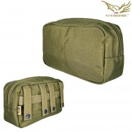 Horizontal Utiliy Accessories Pouch Khaki Flyye Industries (fy-ph-c007-kh)