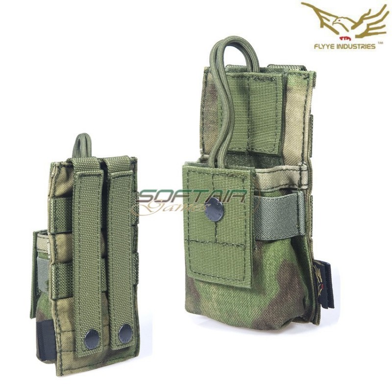 Short Radio Pouch Atacs Fg Flyye Industries (fy-ph-c009-fg)