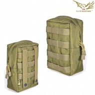 Vertical Accessory Pouch Khaki Flyye Industries (fy-ph-c018-kh)