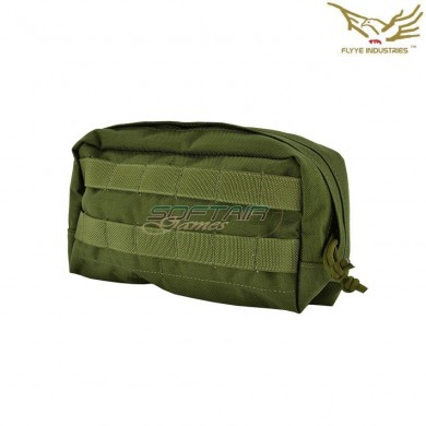 Specops Horizontal Accessory Pouch Olive Drab Flyye Industries (fy-ph-c023-od)