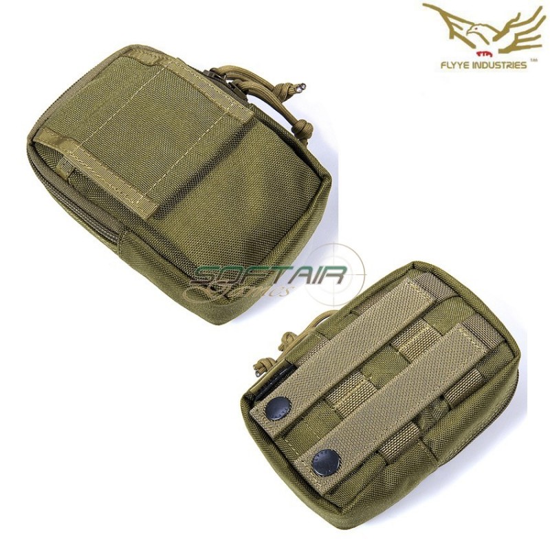 Edc Small Waist Pack Pouch Khaki Flyye Industries (fy-ph-c031-kh)