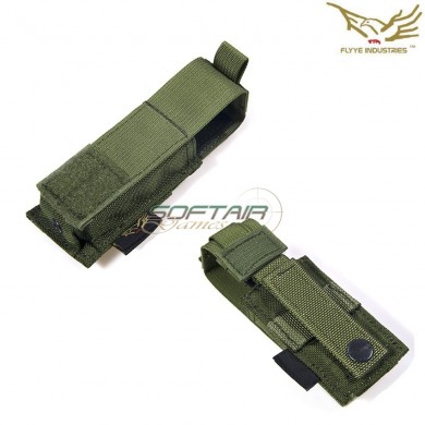 Single 45 Pistol Magazine Pouch Ver. Hp Olive Drab Flyye Industries (fy-ph-p001-od)