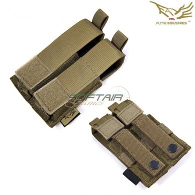 Double 45 Pistol Magazine Pouch Ver. Hp Coyote Brown Flyye Industries (fy-ph-p006-cb)