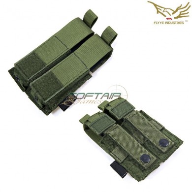 Double 45 Pistol Magazine Pouch Ver. Hp Olive Drab Flyye Industries (fy-ph-p006-od)