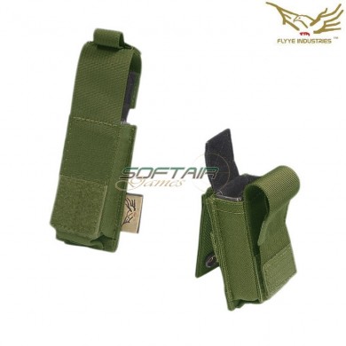 Single 9mm Pistol Magazine Pouch Ver. Hp Olive Drab Flyye Industries (fy-ph-p007-od)