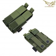 Double 9mm Pistol Magazine Pouch Ver. Hp Olive Drab Flyye Industries (fy-ph-p008-od)