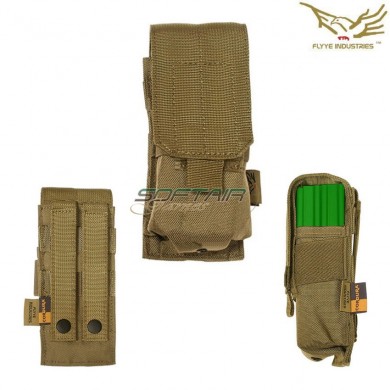 Single M4 Mag Pouch Coyote Brown Flyye Industries (fy-ph-m001-cb)