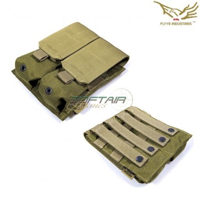 Double M4 Mag Pouch Khaki Flyye Industries (fy-ph-m002-kh)