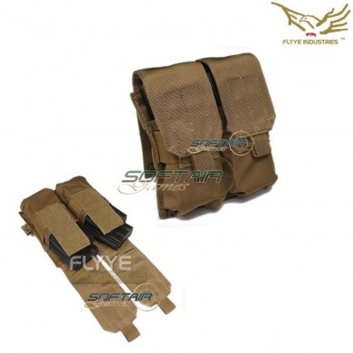 Double M4 Mag Pouch Coyote Brown Flyye Industries (fy-ph-m002-cb)