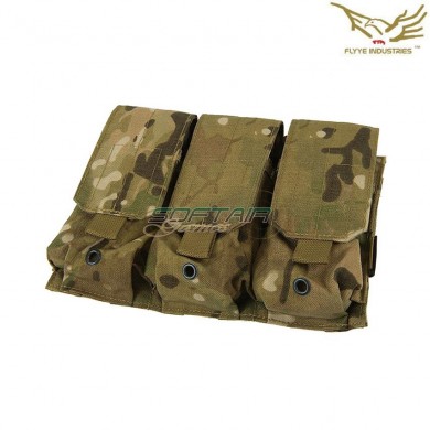 Tasca Porta Caricatori Tripla M4/ak Multicam® Flyye Industries (fy-ph-m003-mc)