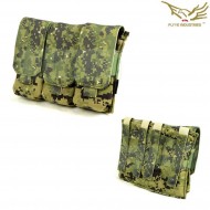 M4/ak Triple Magazines Pouch Aor2 Flyye Industries (fy-ph-m003-r2)