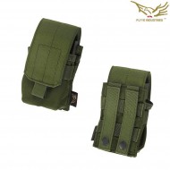 Tasca Singola Due Posti Per Caricatore M14/g3/scar H Olive Drab Flyye Industries (fy-ph-m008-od)