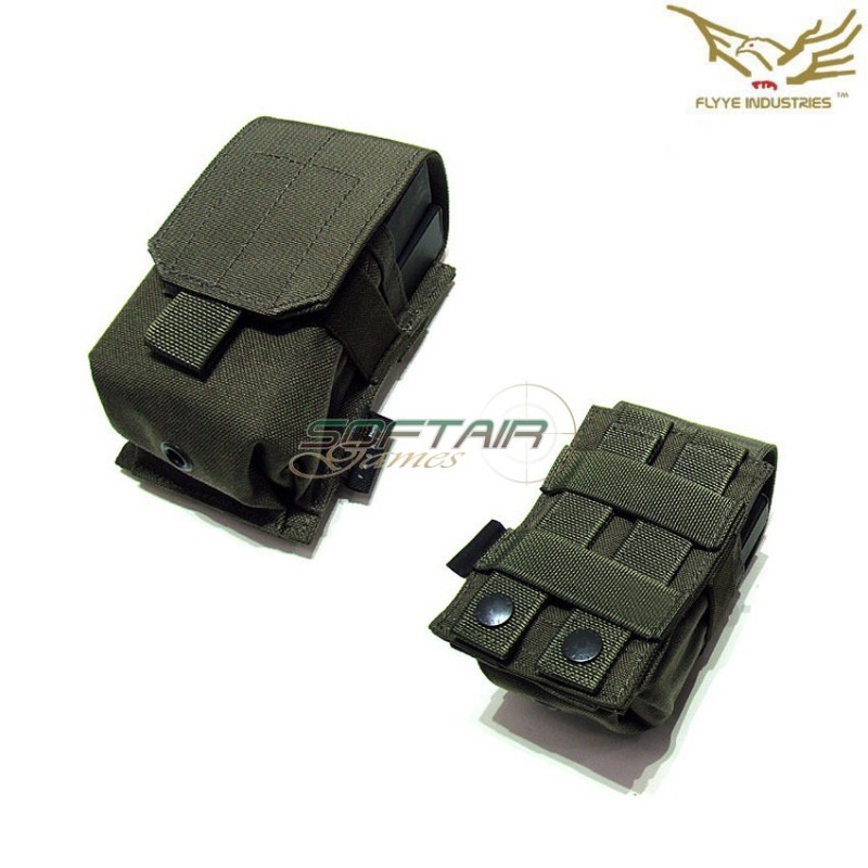 Tasca Singola Due Posti Per Caricatore M14/g3/scar H Ranger Green Flyye Industries (fy-ph-m008-rg)