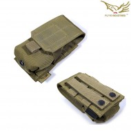 Single Two Place M14/g3/scar H Magazine Pouch Khaki Flyye Industries (fy-ph-m008-kh)