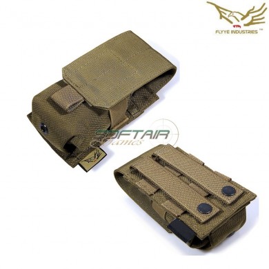 Single Two Place M14/g3/scar H Magazine Pouch Coyote Brown Flyye Industries (fy-ph-m008-cb)