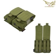 Tasca Doppia Quattro Posti Per Caricatore M14/g3/scar H Olive Drab Flyye Industries (fy-ph-m009-od)