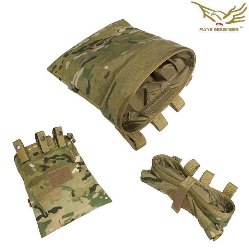 Tactical Molle Magazine Drop Pouch - Nylon Utility Bag For Airsoft, EDC, Camping