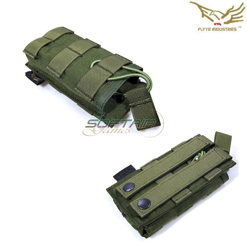 Single Ev Universal Fast Pouch Olive Drab Flyye Industries (fy-ph-m023-od)