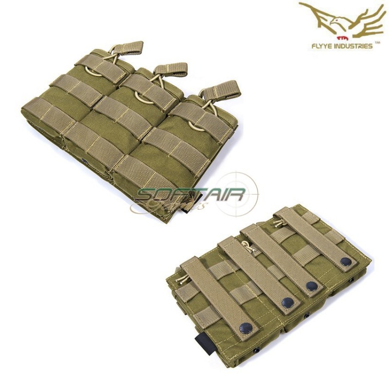 Triple Ev Universal Fast Pouch Khaki Flyye Industries (fy-ph-m025-kh)