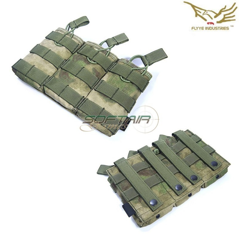 Triple Ev Universal Fast Pouch Atacs Fg Flyye Industries (fy-ph-m025-fg) Triple Ev Universal Fast Pouch Atacs Fg Flyye Industries (fy-ph-m025-fg)