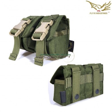 Double Frag Grenade Pouch Olive Drab Flyye Industries (fy-ph-g005-od)